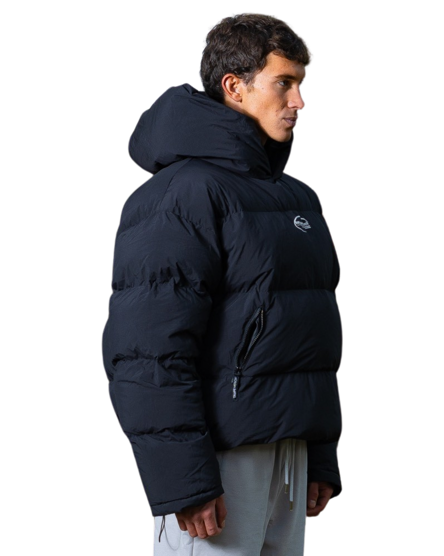 BLACK PUFFER JACKET