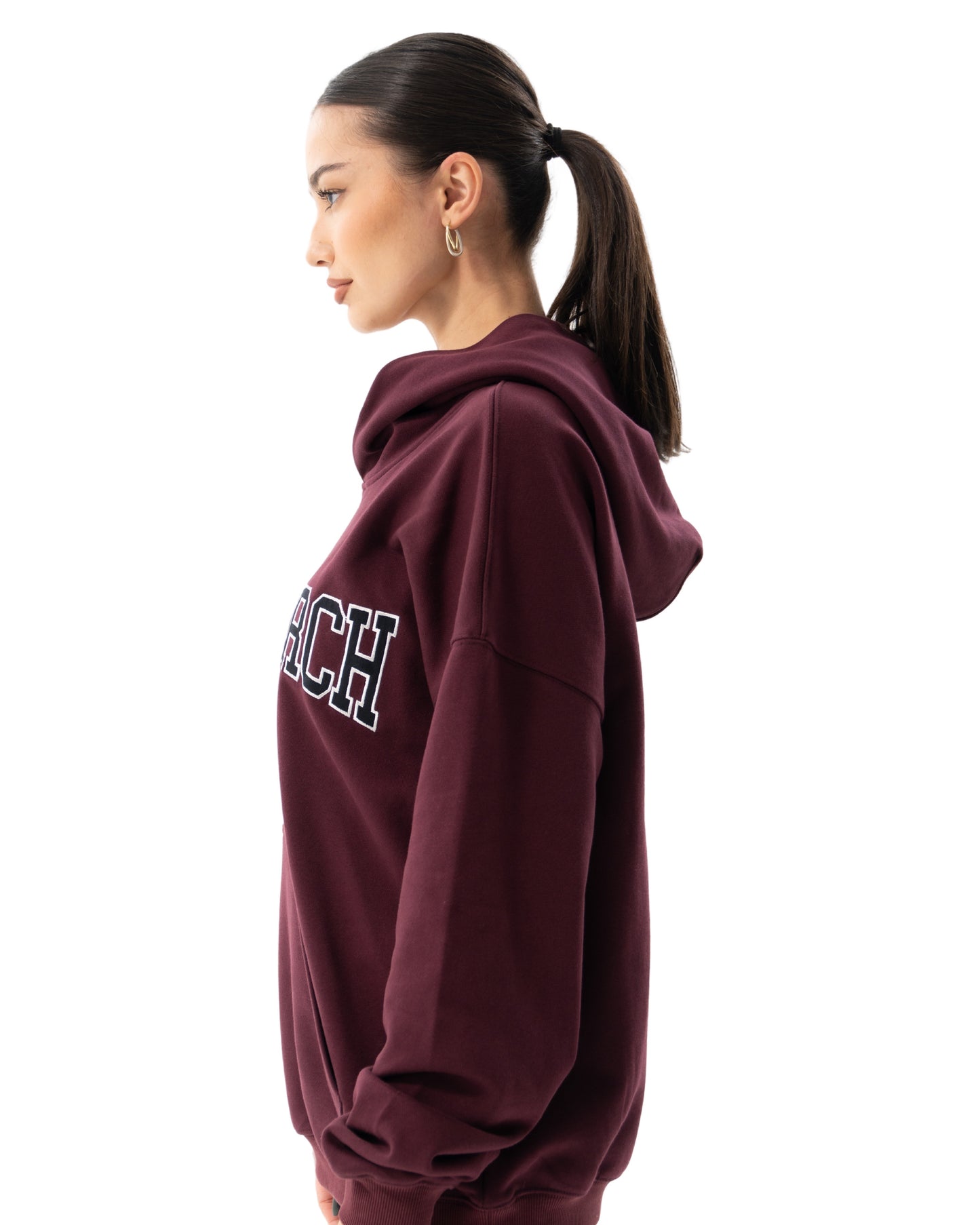 BURGUNDY CLASSIC HOODIE