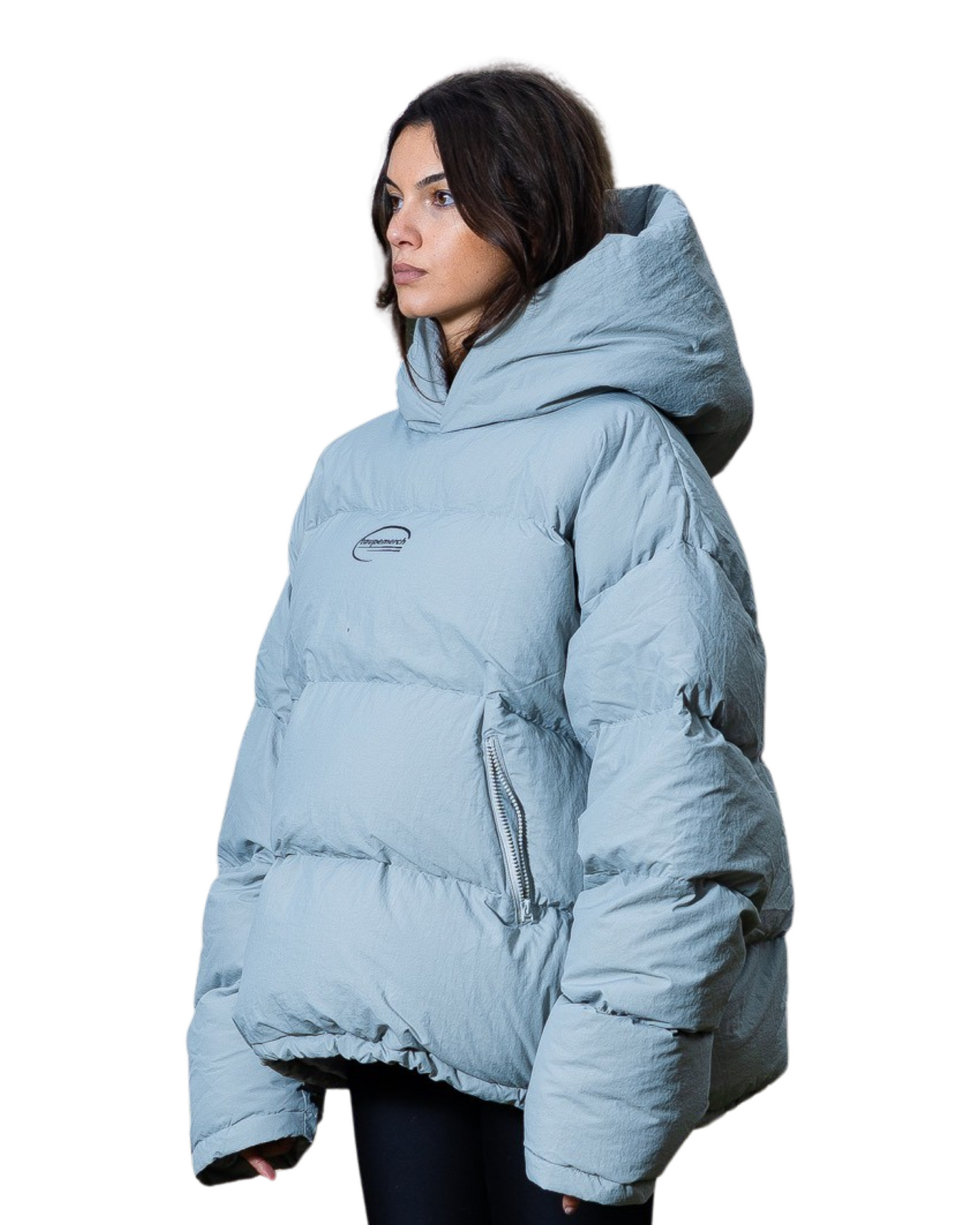 GREY PUFFER JACKET